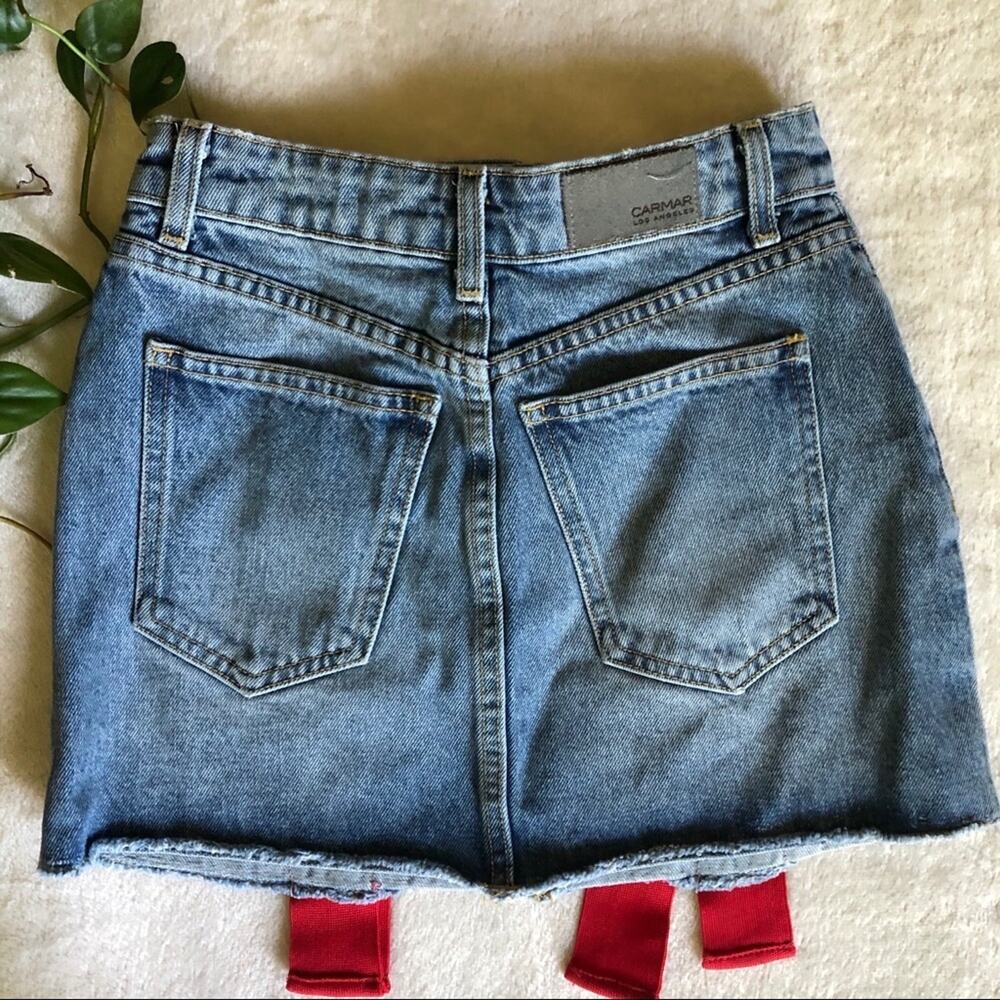 LF Carmar Yukon Colin Denim Strap Mini Skirt - Picture 6 of 6